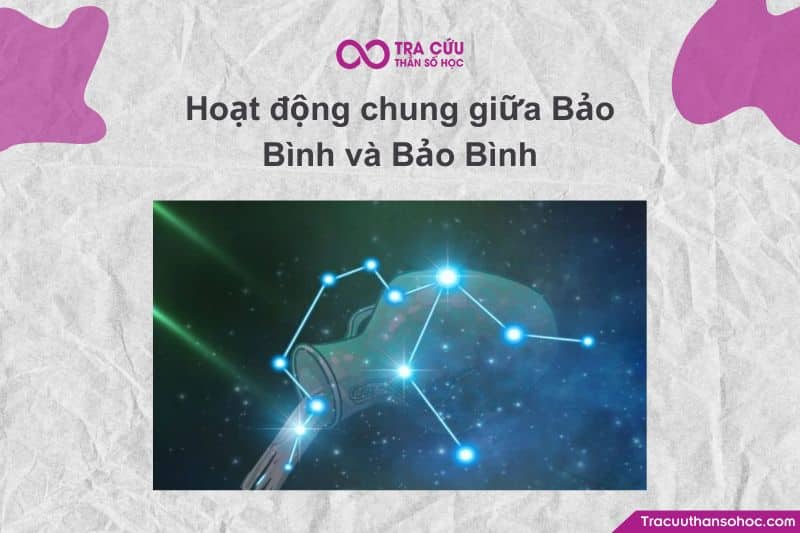 Hoạt động chung giữa Bảo Bình và Bảo Bình