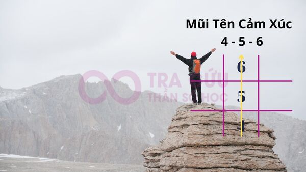 Người có mũi tên 4-5-6 thần số học thường có nghị lực mạnh mẽ và kiên cường