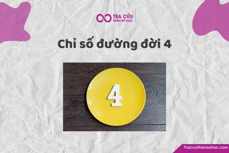 Chỉ số đường đời 4 là gì? Đặc điểm tính cách, tình yêu và nghề nghiệp của số chủ đạo 4 1 Chỉ số đường đời 4 là gì? Khám phá tính cách, tình duyên và nghề nghiệp phù hợp